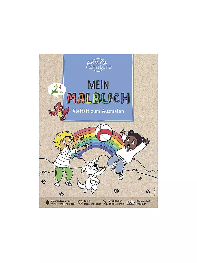 SCHWAGER & STEINLEIN VERLAG Mein Malbuch - Vielfalt zum Ausmalen keine Farbe