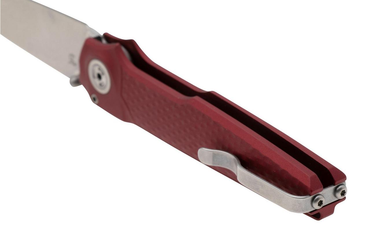 MKM Miura MK-MI-ARD Stonewashed MagnaCut, Red Aluminium, zakmes, Simone Tonolli design