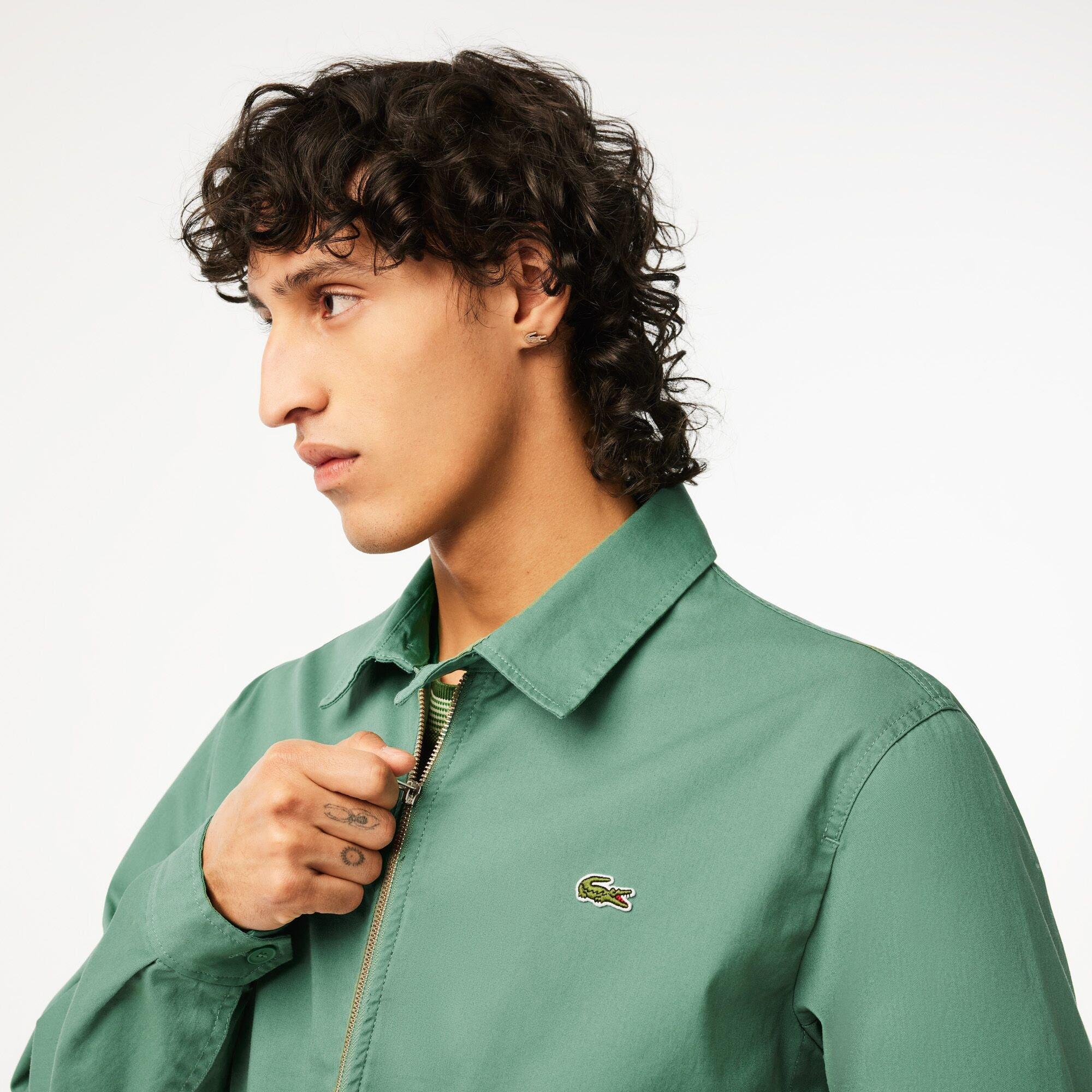Lacoste Gabardine Zip Up Jacket