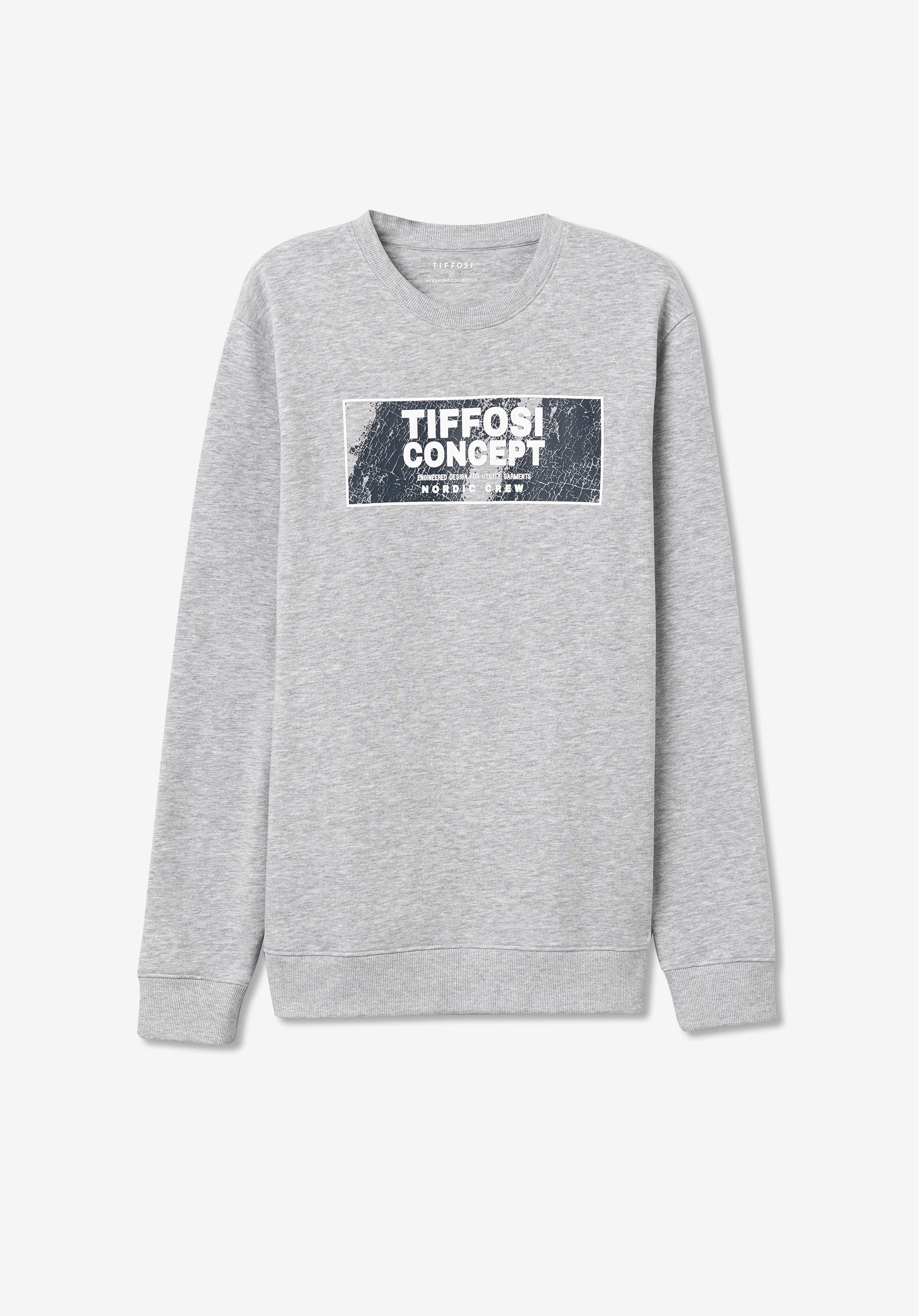 Sweatshirt com Estampado Frontal