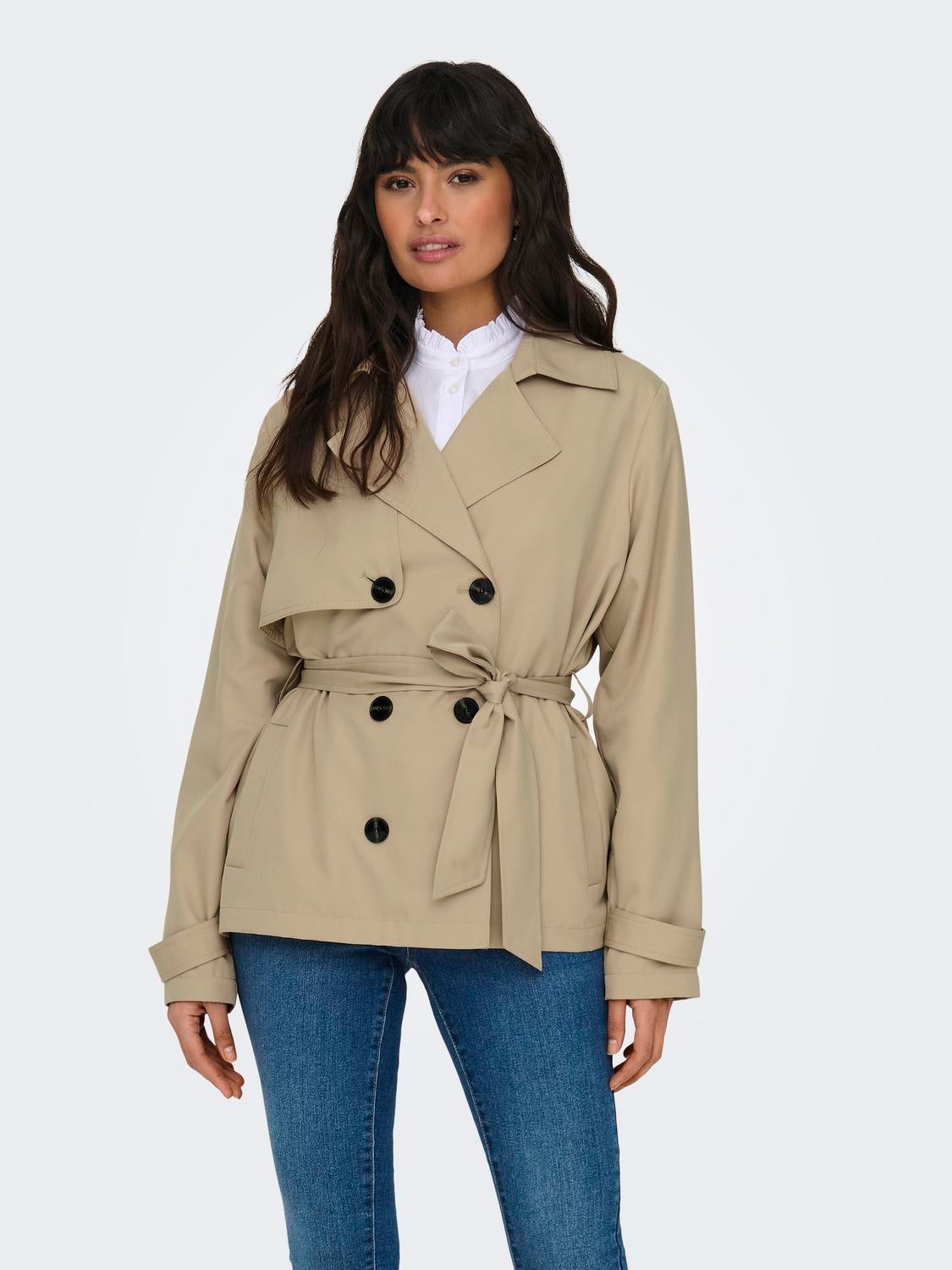ONLCHLOE Trenchcoat Tannin
