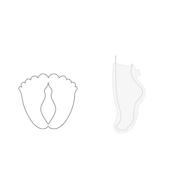 Inuwet Masque pieds hydratant