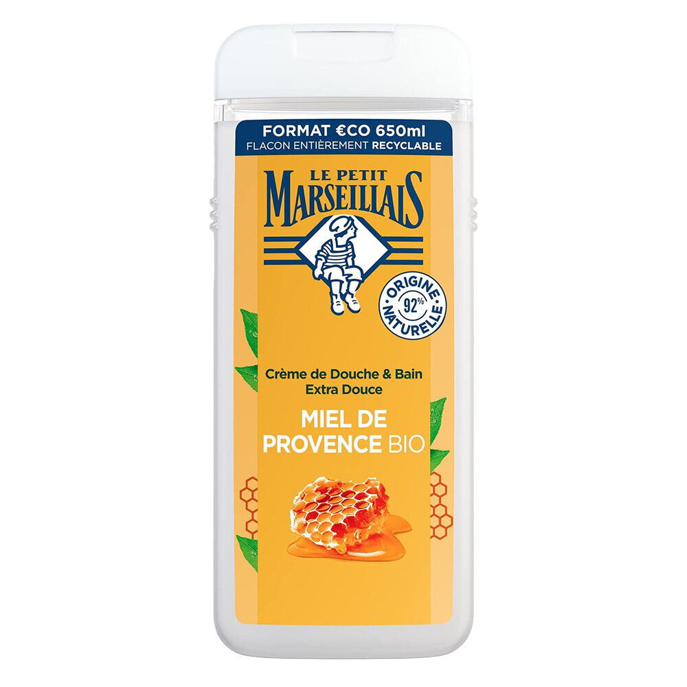 Gel douche et bain Le Petit Marseillais miel doré de Provence 650ml