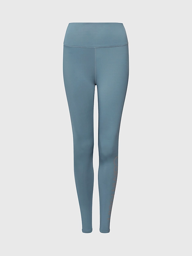 Leggings de ginástica com logotipo