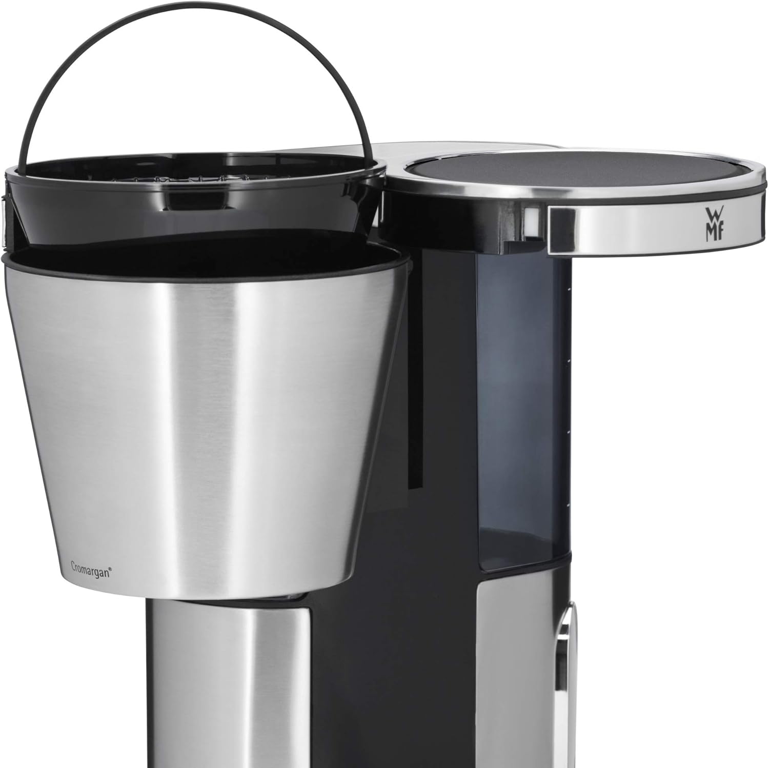 WMF Lumero Filterkaffeemaschine mit Glaskanne, Filterkaffee, 10 Tassen, Timerfunktion, Warmhalteplatte, Kaffeemaschine mit abnehmbaren Wassertank, Abschaltautomatik, 1000 W