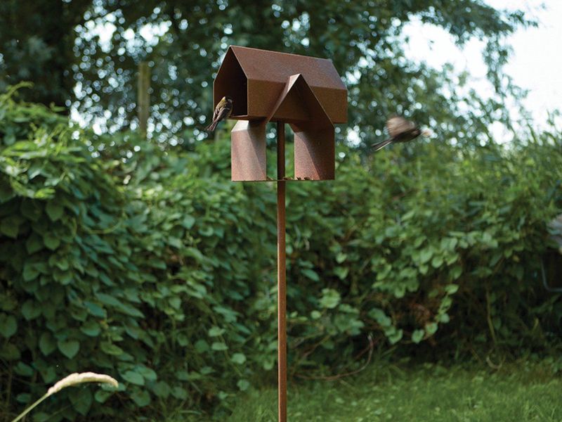 Studio Frederik Roijé - Size Matters - Vogelhuis - Corten Staal