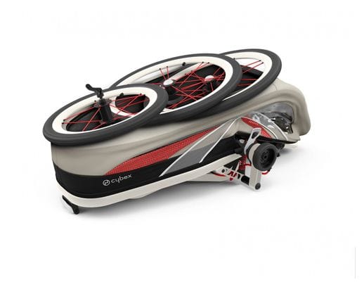 Habillage de siège Poussette Multisport Cybex Zeno Seat Pack Beige Orange