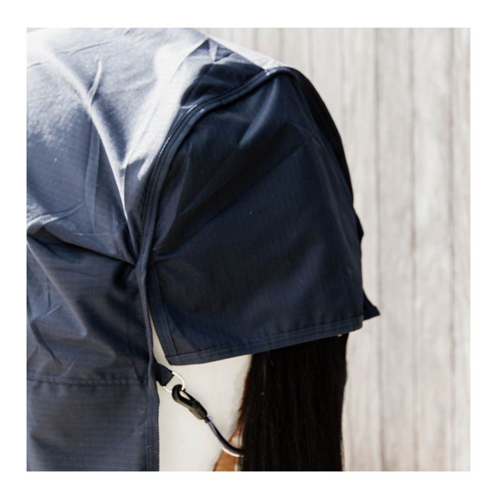 Kentucky ALL WEATHER QUICK DRY 600D 150G - Couverture de paddock + couvre-cou amovible navy