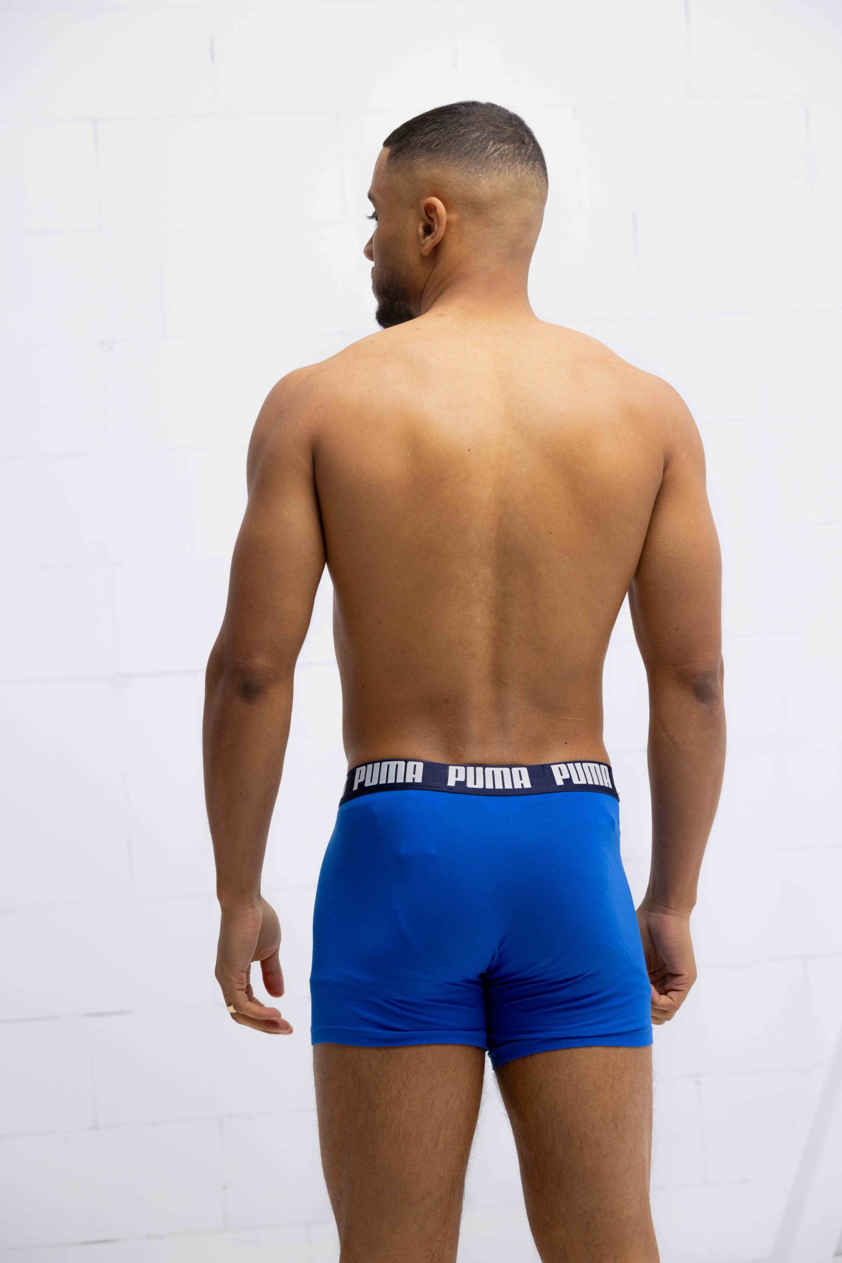Puma Everyday Basic Boxershort Heren 6-Pack Blauw/Donkerblauw