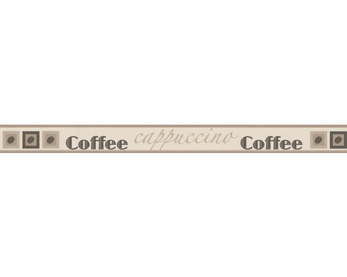 Rand 2828-11 Alleen Randen 9 zelfklevende Stick Up's Cappuccino bruin 5 m x 5,3 cm