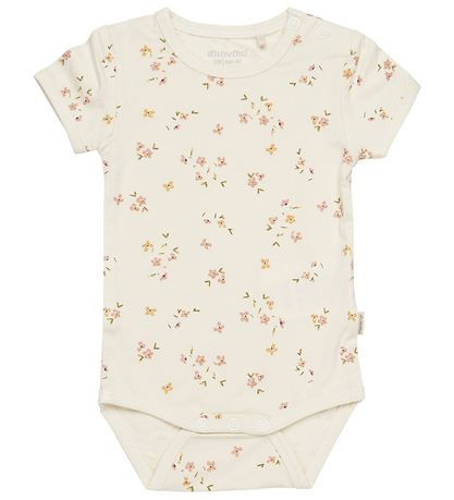 Minymo Body k/æ - Bambus - Veiled Rose Flower