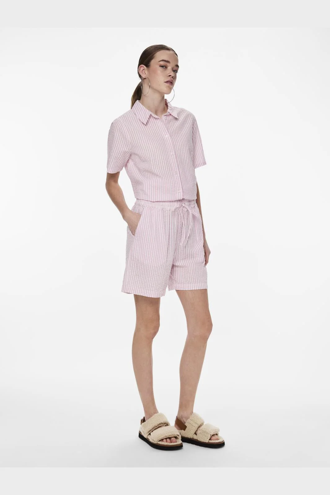Pieces Pcsally Loose String Shorts