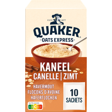 Quaker Oats Express Havermout Kaneel 330 gr
