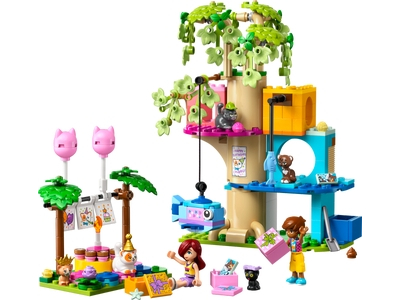 LEGO Kattenverjaardagsfeestje en boomhut (42666)