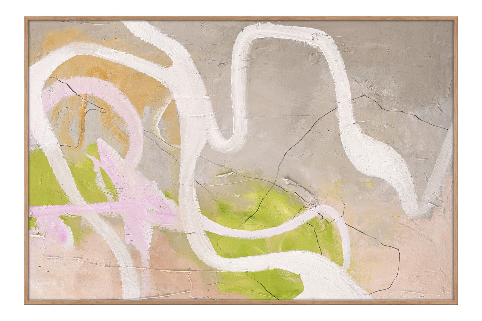 Light line 100x150 cm Oak Frame