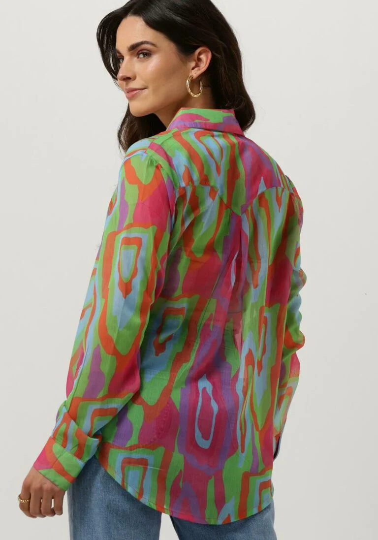 EST\\'SEVEN multi est'seven blouse est'cw blouse color rebel
