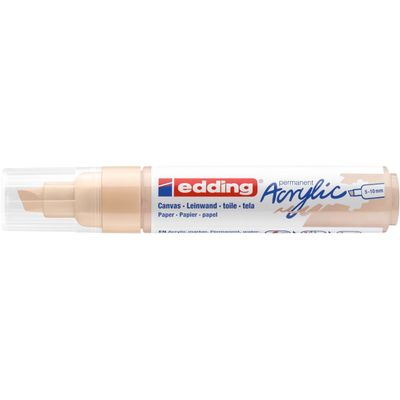 Edding 5000 - Marqueur acrylique - beige