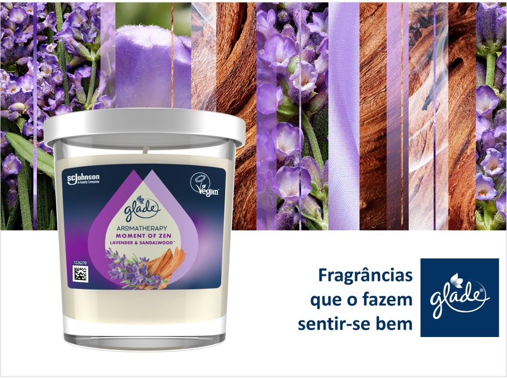 VELA GLADE AROMATHERAPY ZEN LAVANDA 170G