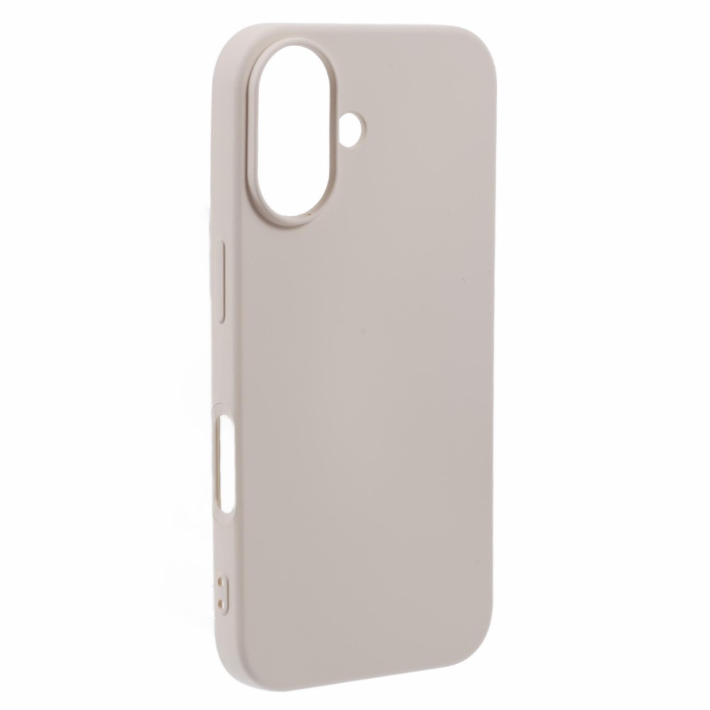 iPhone 16 Gummi Case Schutzhülle - Beige (Matt)