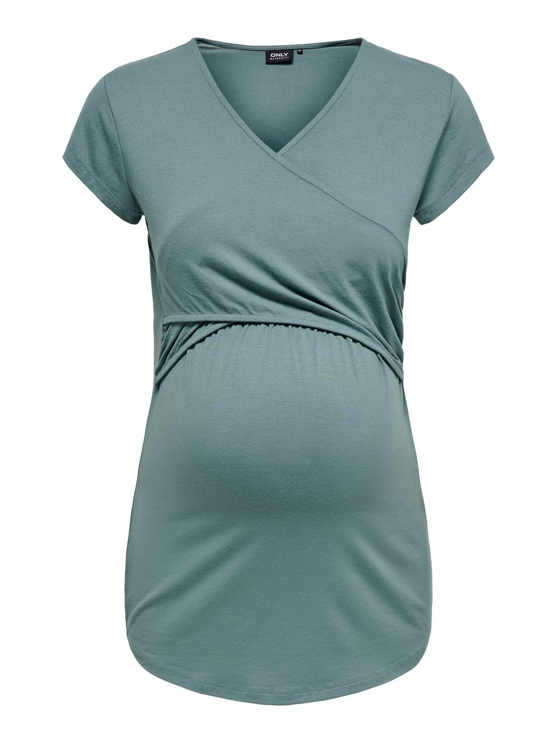 OLMLISA Top Balsam Green