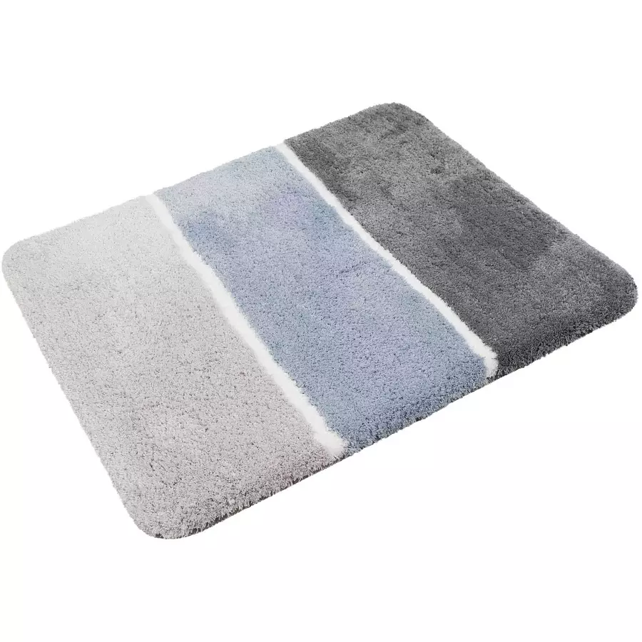 Homie Living Badteppich Rio Marina blau grau