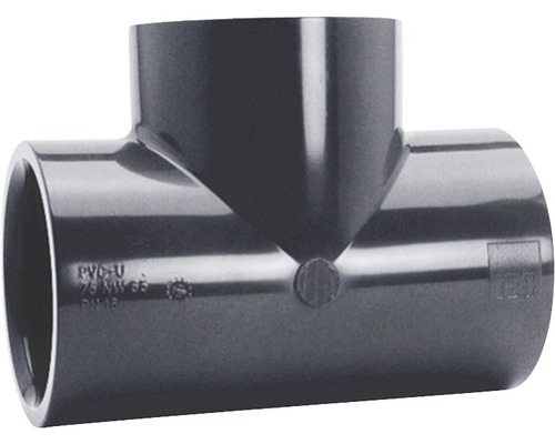 PVC T-stuk Ø 50 mm 90°