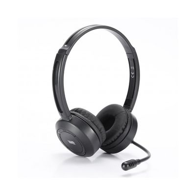 WE - Casque sans fil avec micro - noir