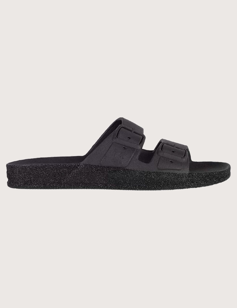 CACATOES SANDALES FEMME BI-COLOR TULIPA BLACK