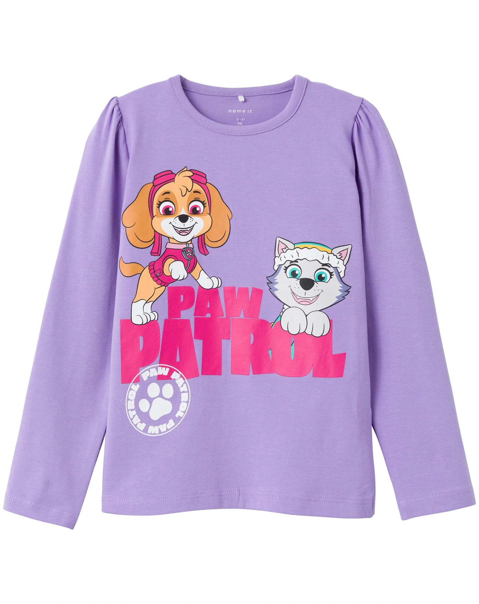 Langarmshirt NMFJUMINA PAWPATROL in sand verbena