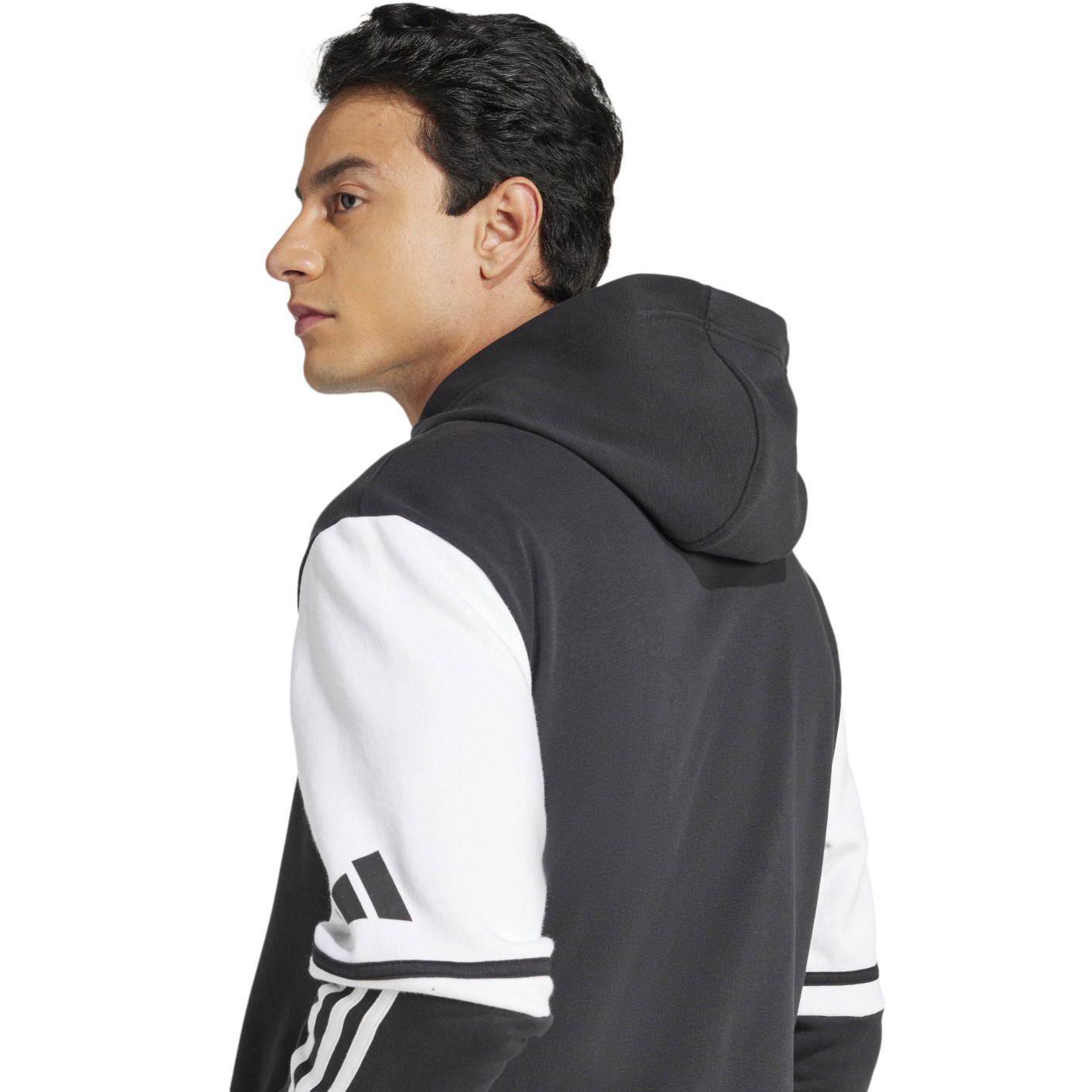 adidas Squadra 25 Sweat Hooded Trainingspak Zwart Wit