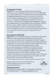 Springfield Equazen Omega 3- & 6- Vetzuren Capsules 210CP