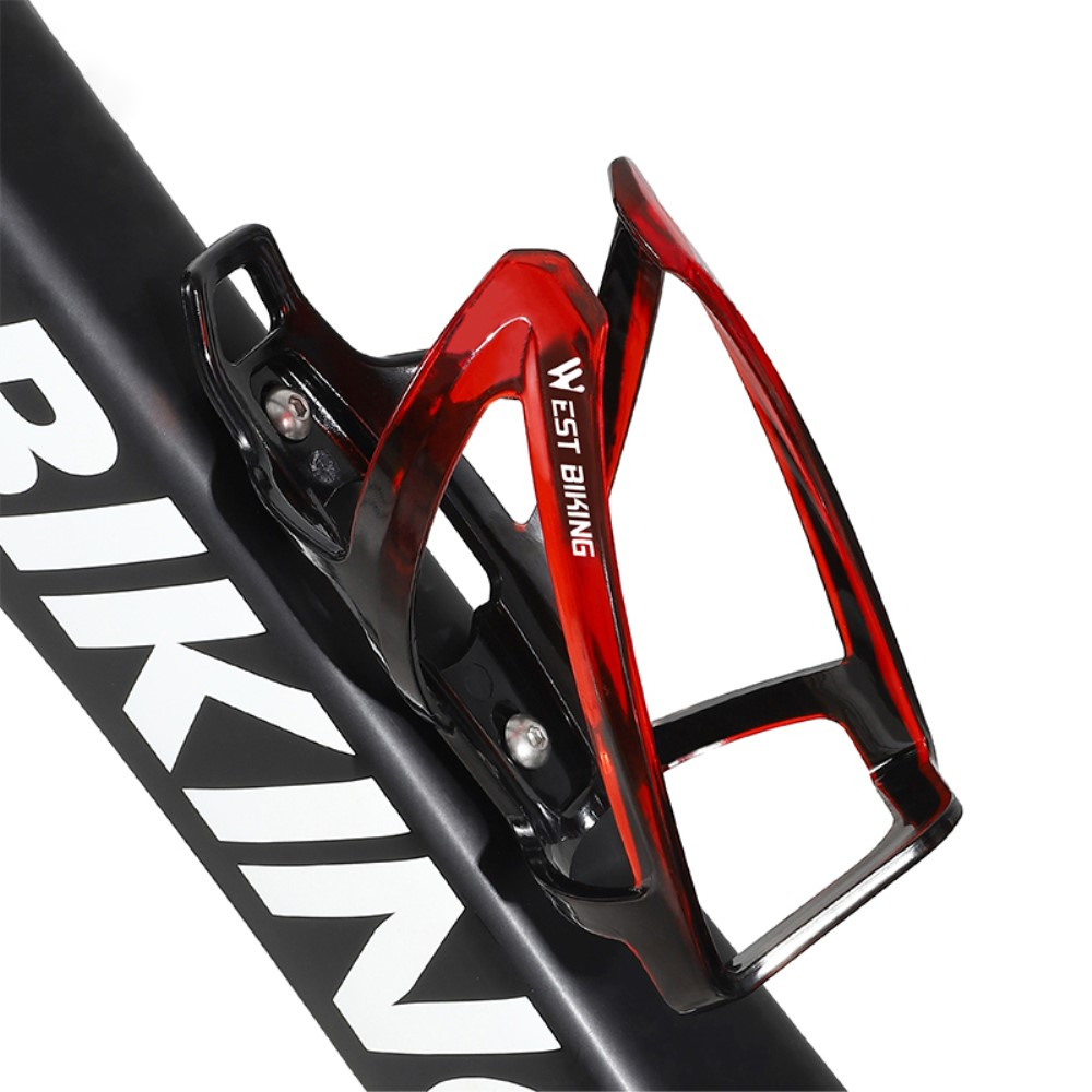 Fahrrad Velo Trinkflaschen Halterung Mountain Bike Flaschenhalter - Blau / Schwarz