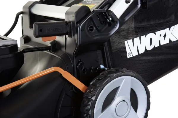 WORX WG749E, Skubbe plæneklipper, 46 cm, 2 cm, 8 cm, 55 L, Batteri