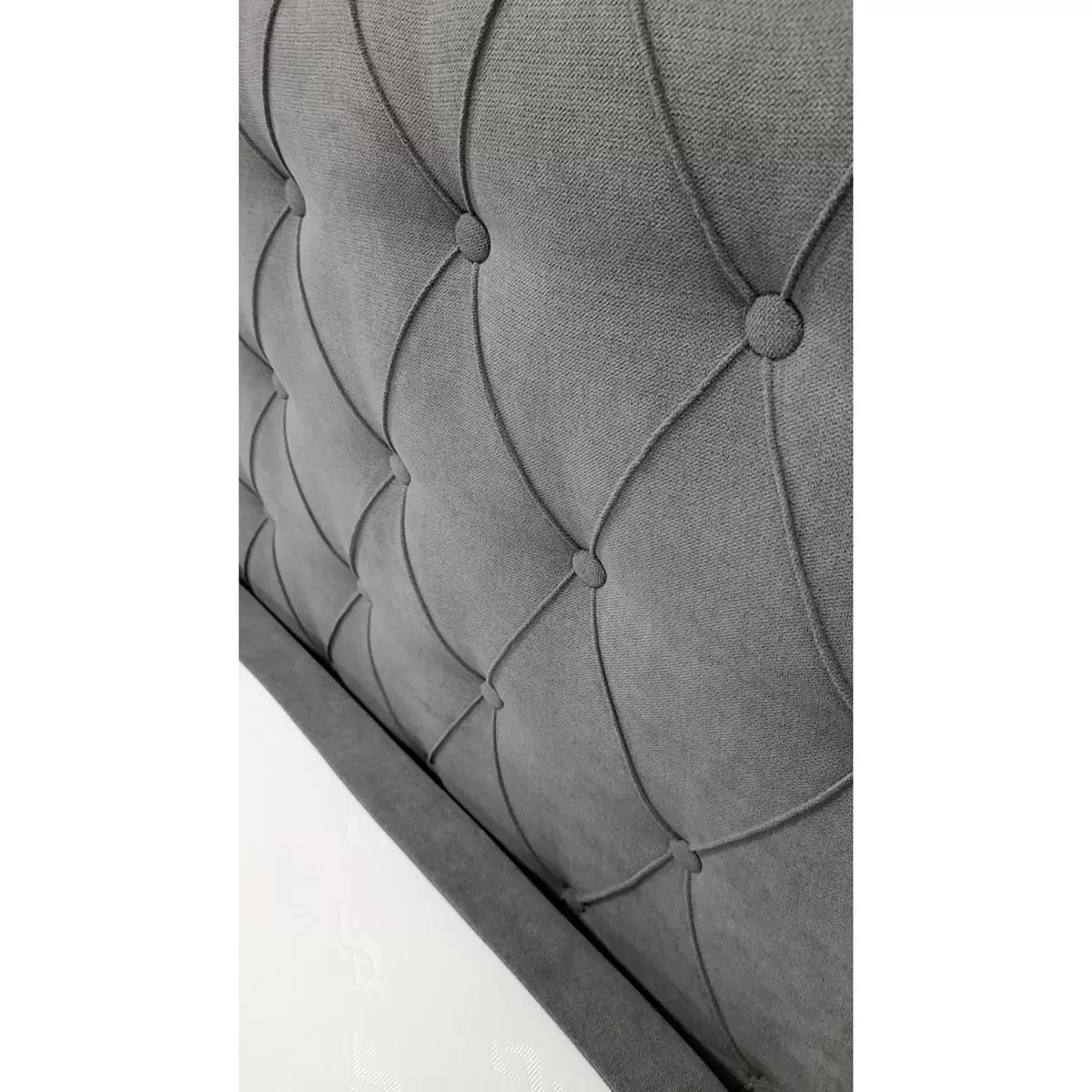 Boxspringbett Vevey 180 x 200 Grau