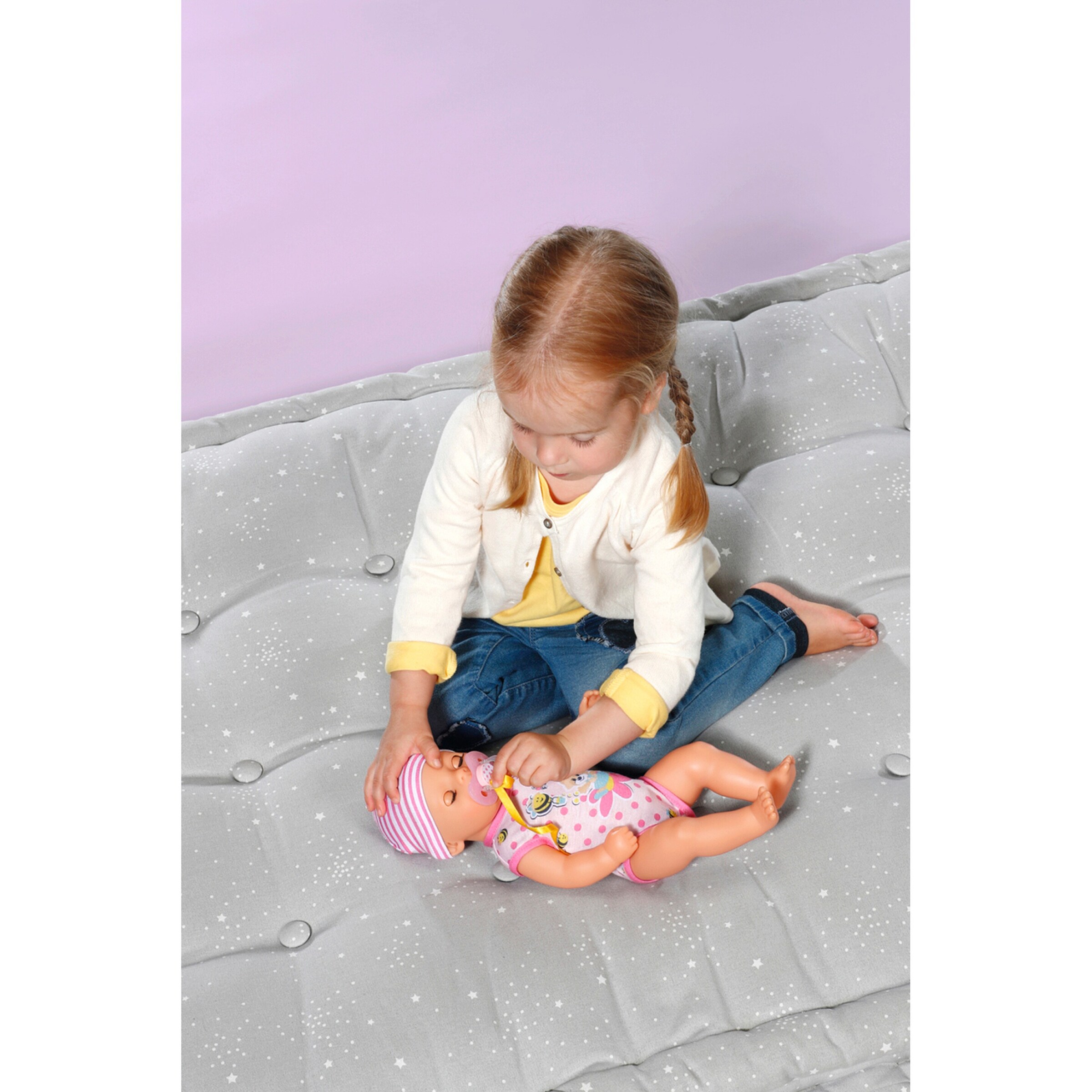 Zapf Creation - BABY BORN Puppe Little Baby Girl 36cm