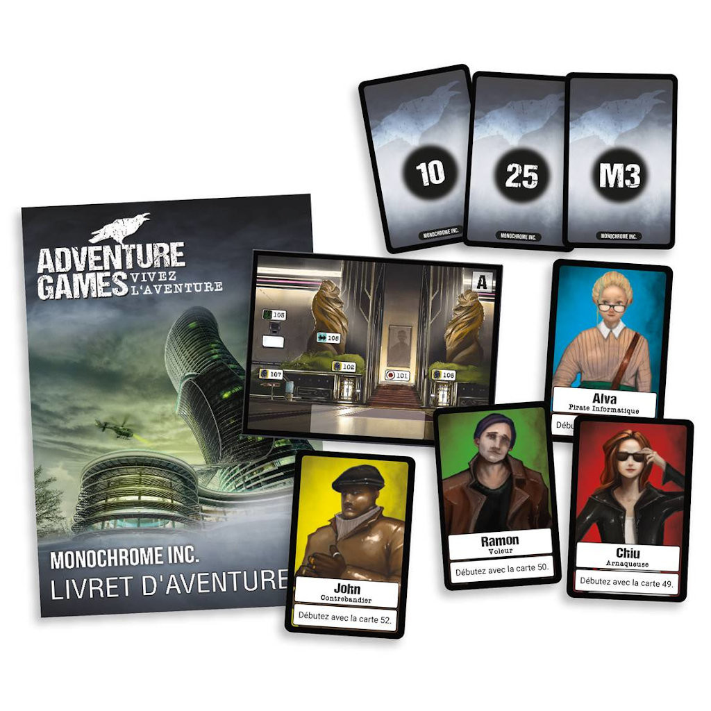 Adventure Games : Monochrome