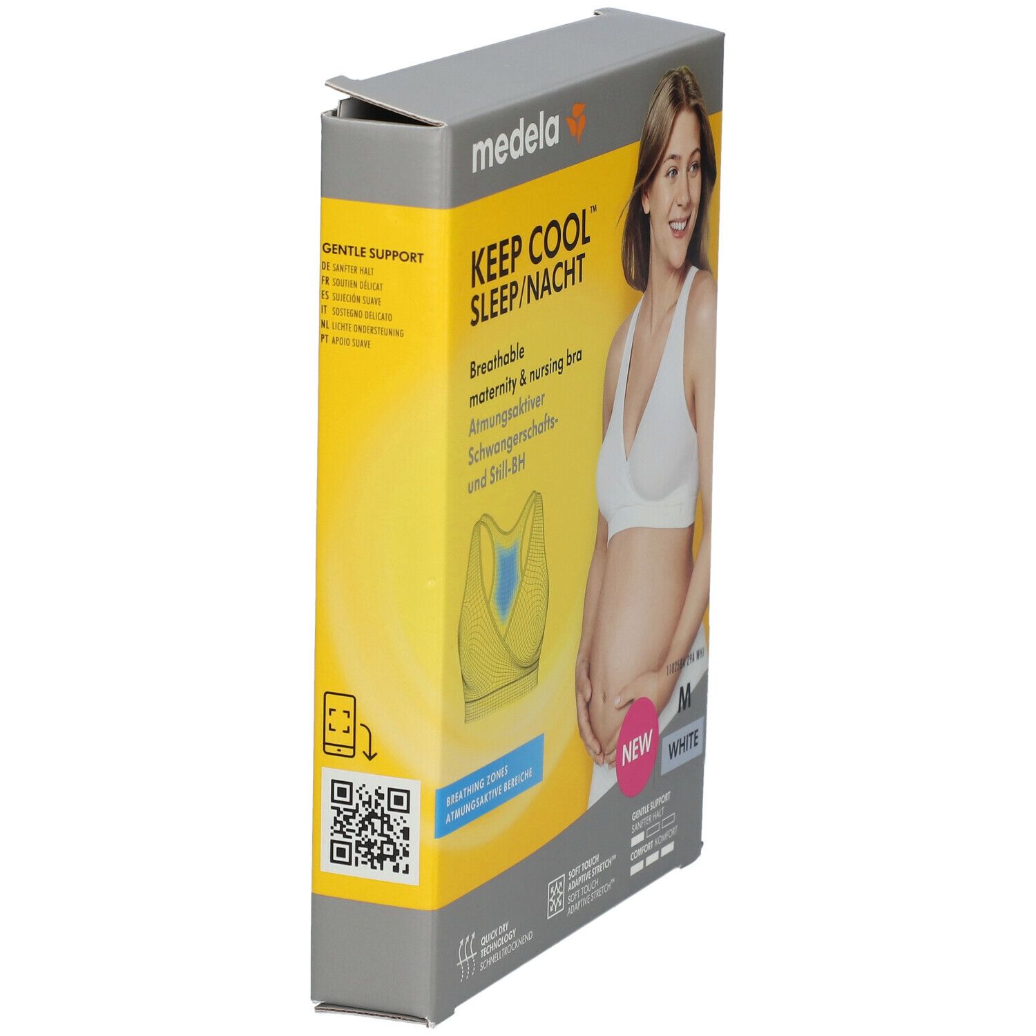 medela Keep Cool Schlaf Bustier Gr. M weiß