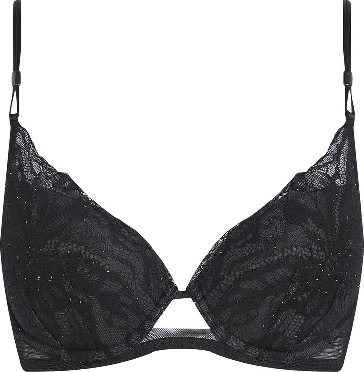 Calvin Klein PUSH UP PLUNGE Black