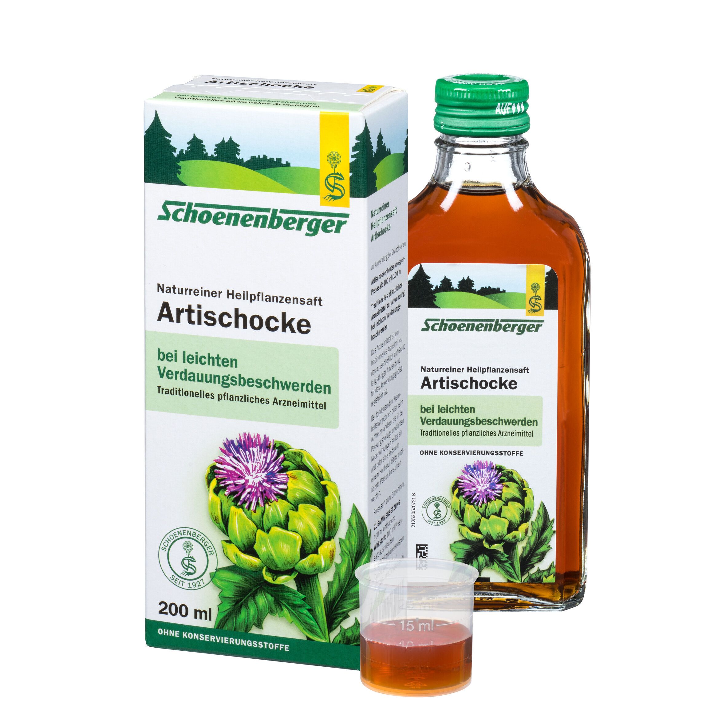 Schoenenberger® naturreiner Heilpflanzensaft Artischocke