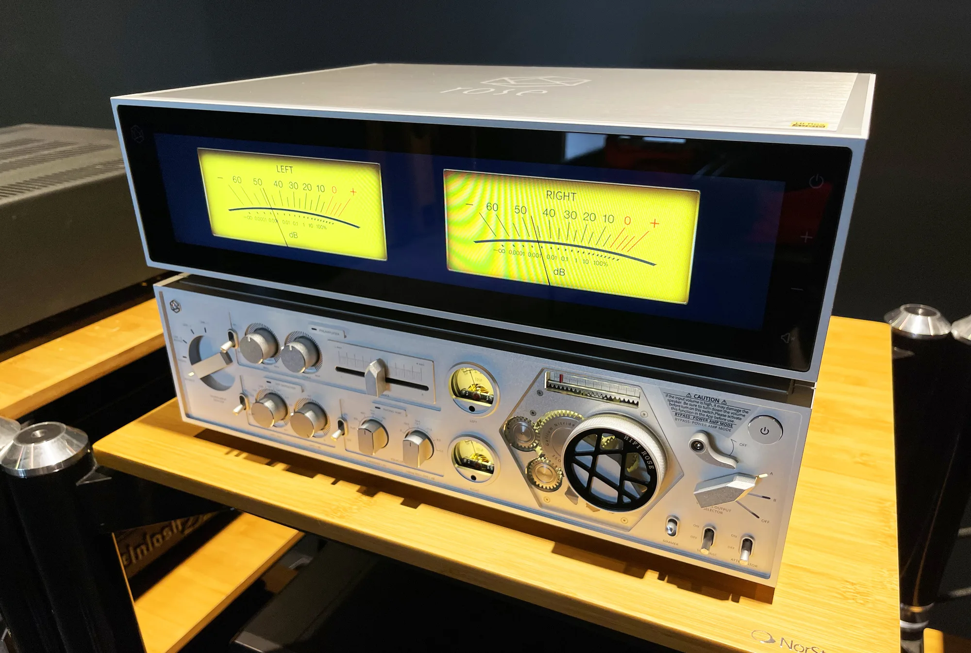 Rose RS150B Silver Lecteurs réseau audio