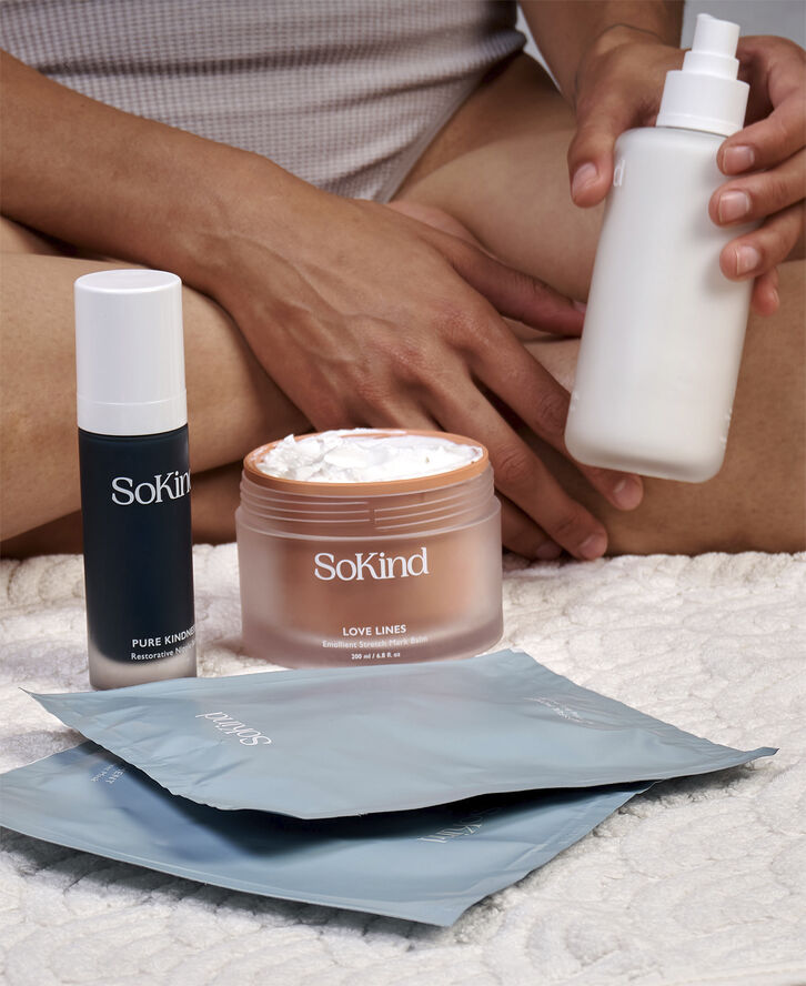 SoKind Blissful Moment - Kølende og fugtgivende masker til den gravide mave