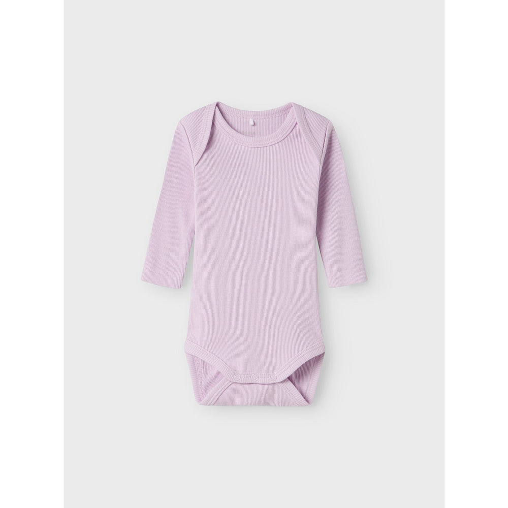 Køb Name It Winsome Orchid Body 5-Pack Solid Rib Noos