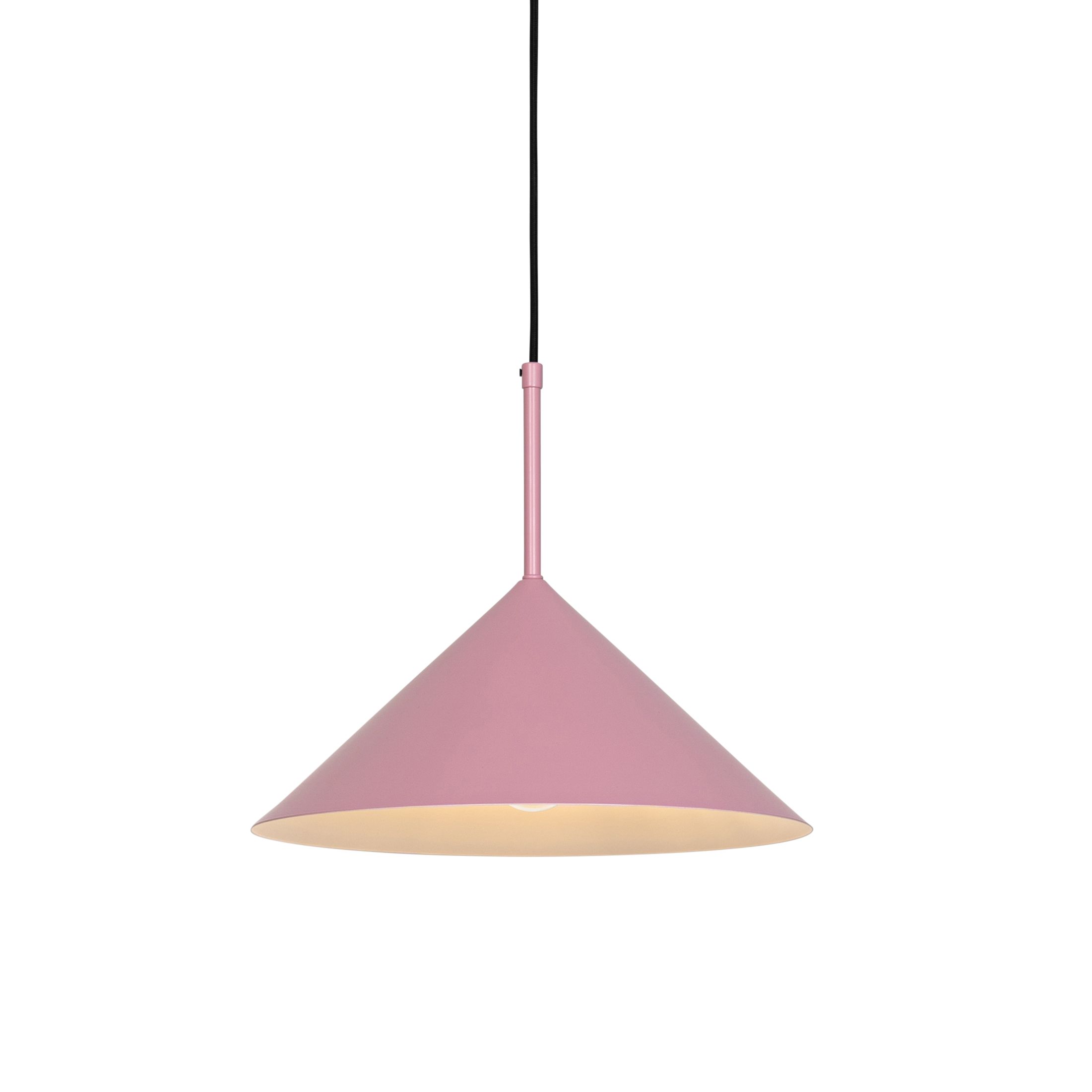 Design hanglamp roze driehoek - Triangolo