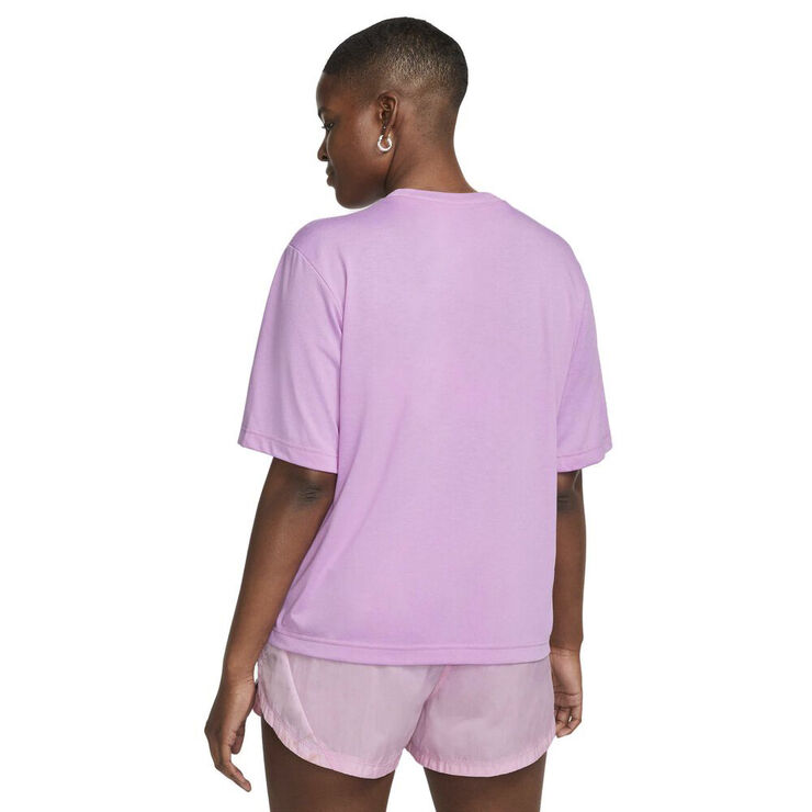 Nike Dri Fit Trail T Shirt Lilla