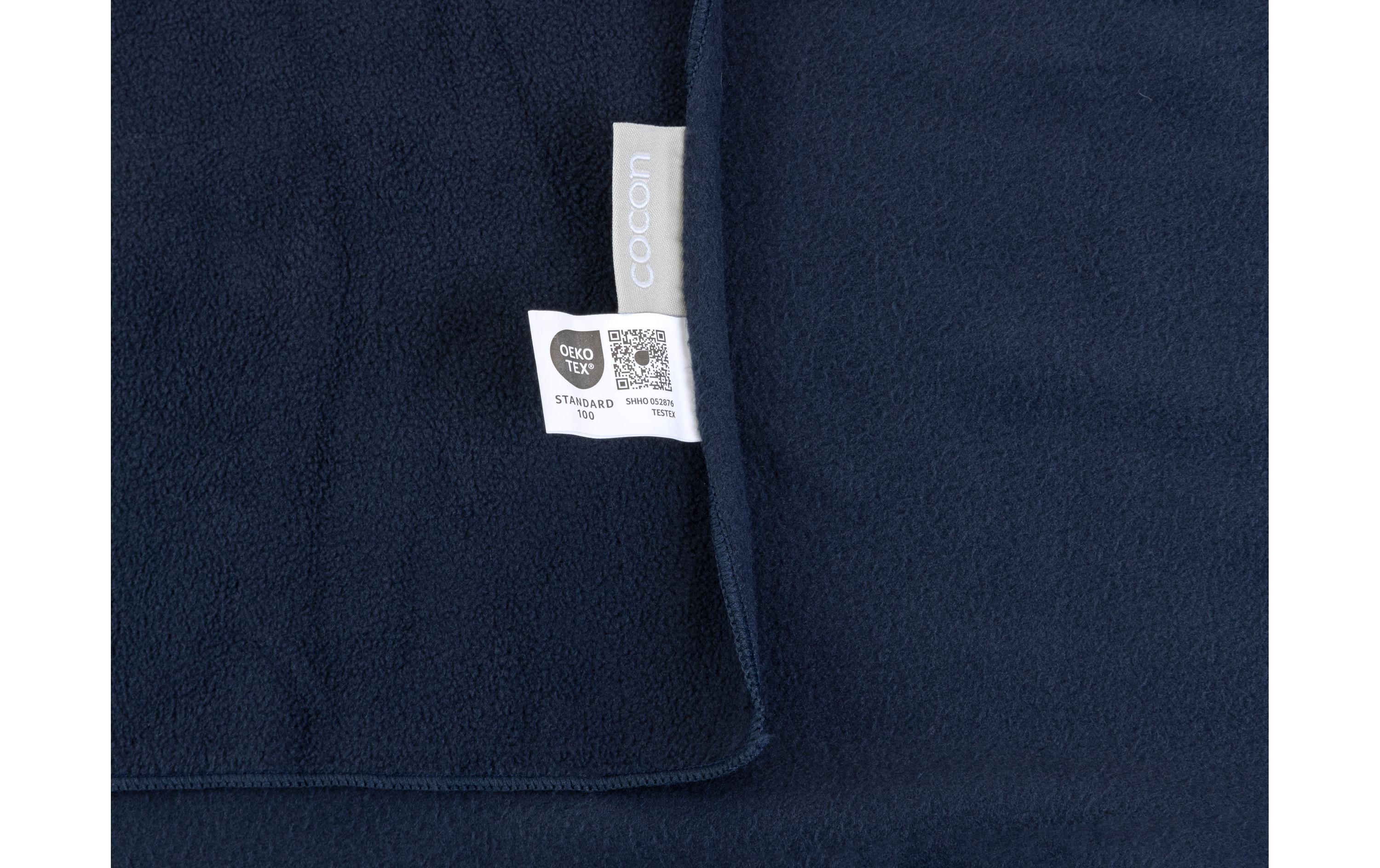 Decke Fleece Polar 150 x 210 cm, NavyFlauschige Fleecedecke