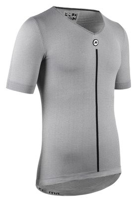 Baselayer Manches Courtes Assos Summer P1 Gris