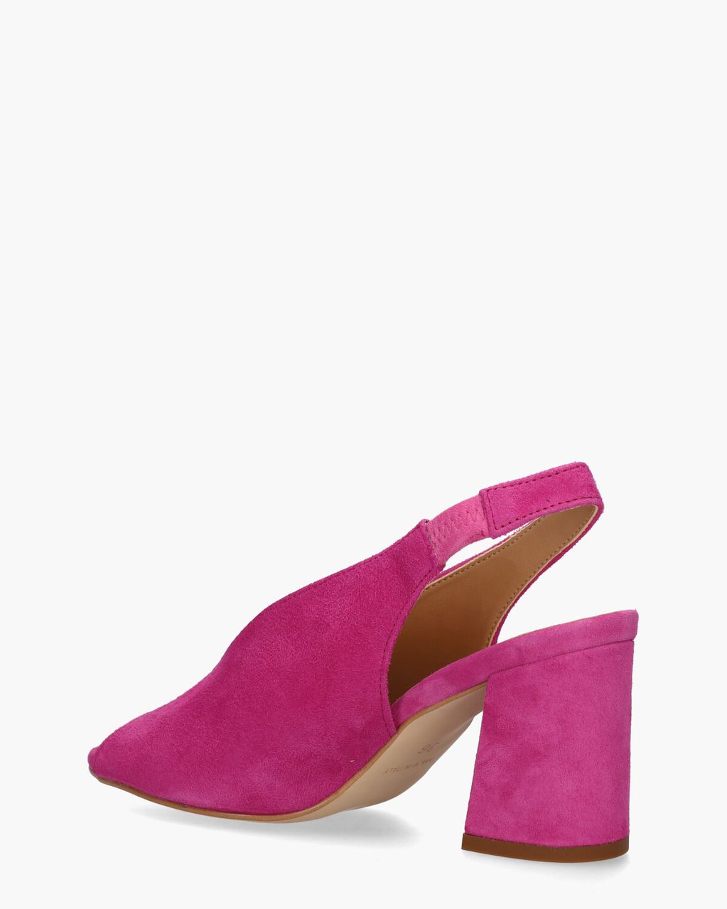 Di Lauro Rosette Roze Dames Slingbackpumps