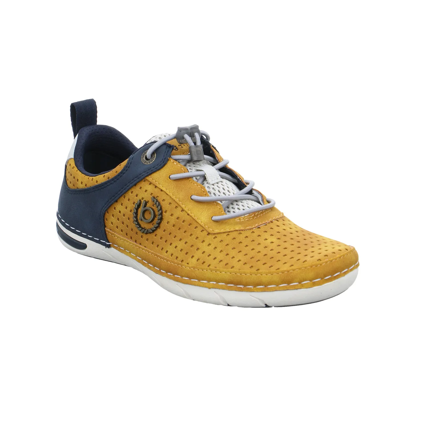 BUGATTI SHOES Halbschuhe Sneaker Gelb Lederimitat