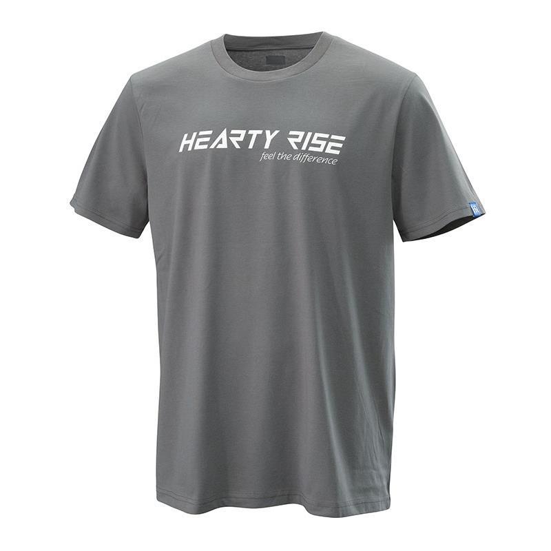 Tee Shirt Manches Courtes Homme Hearty Rise - Anthracite