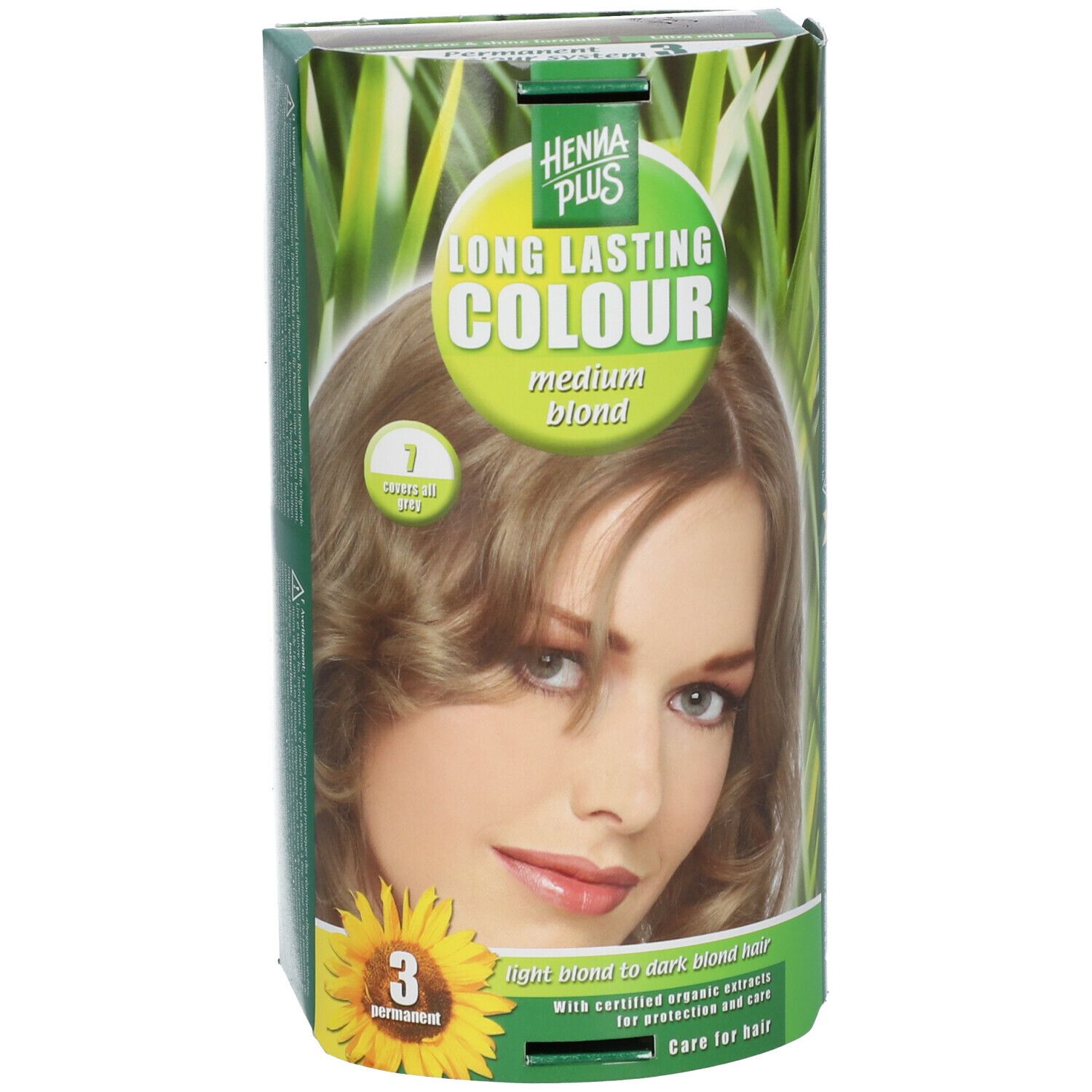 Hennaplus Long Lasting Mediem Blond 7